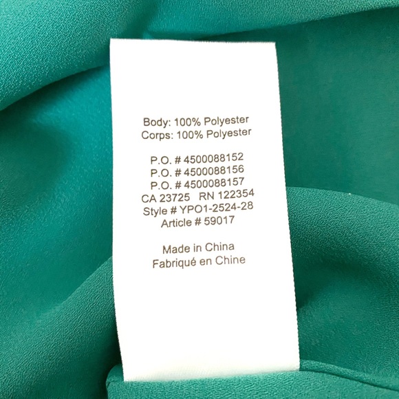 Aritzia Babaton Green Randy Blouse - Picture 8 of 8